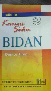 Image of Kamus Saku Bidan = Baillire's Midwives' Dictionary