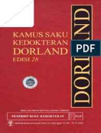 Image of Kamus Saku Kedokteran DORLAND Edisi 28