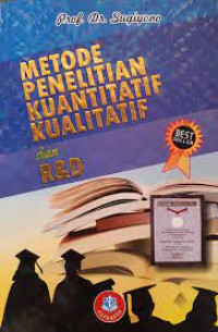 Image of Metode penelitian kuantitatif kualitatif dan R dan D / Sugiyono