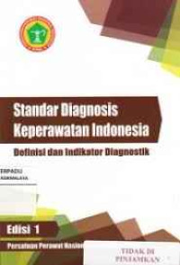 Image of Standar diagnosis keperawatan indonesia: